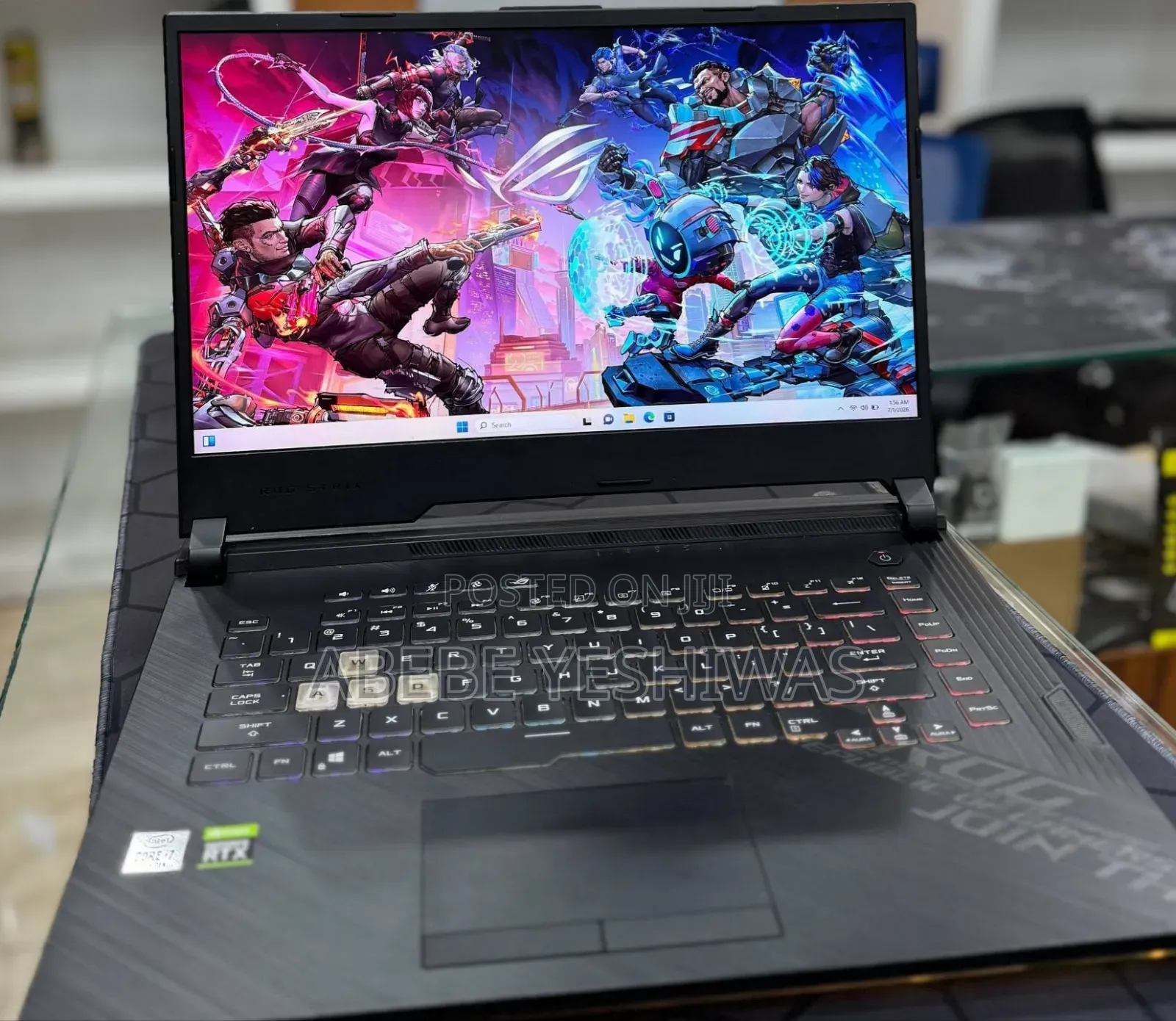 New Laptop Asus ROG Strix G15 16GB Intel Core i7 SSD 512GB