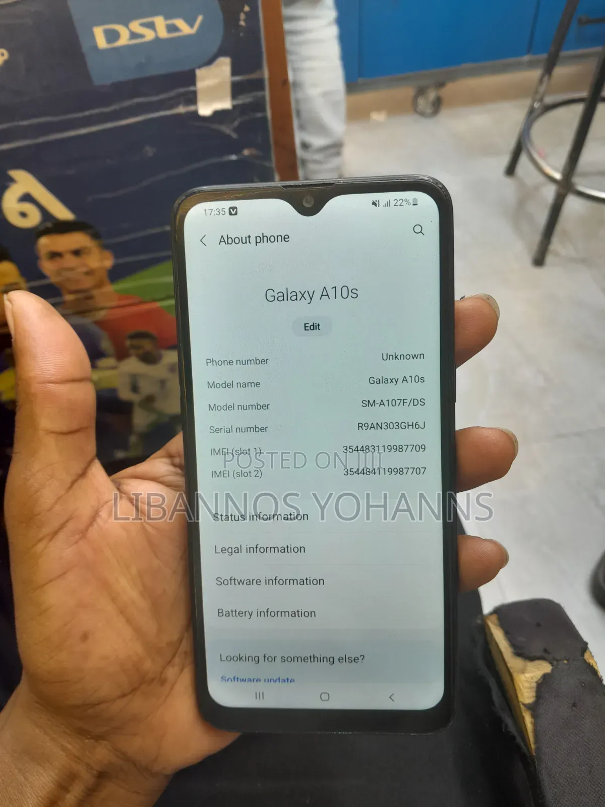 Samsung Galaxy A10s 32 GB Black