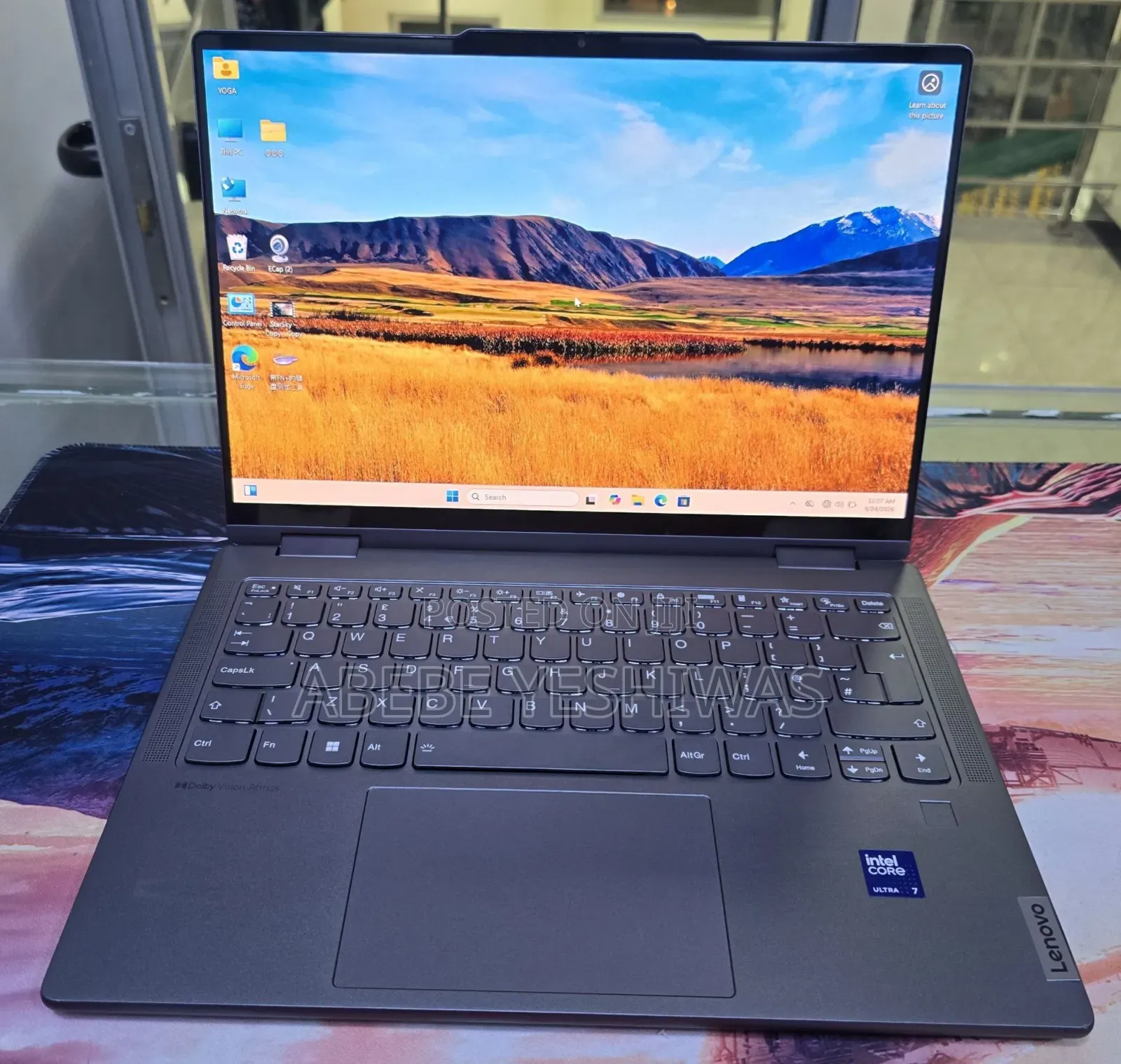 New Laptop Lenovo Yoga 7i 16GB Intel Core Ultra 7 SSD 512GB