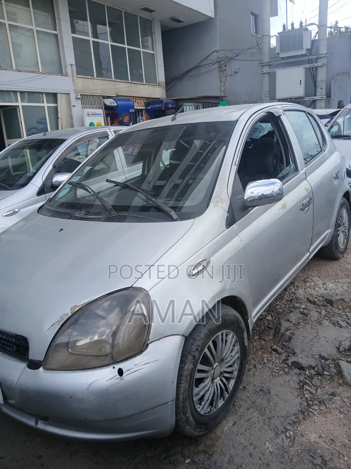 Toyota Vitz 2001 Silver