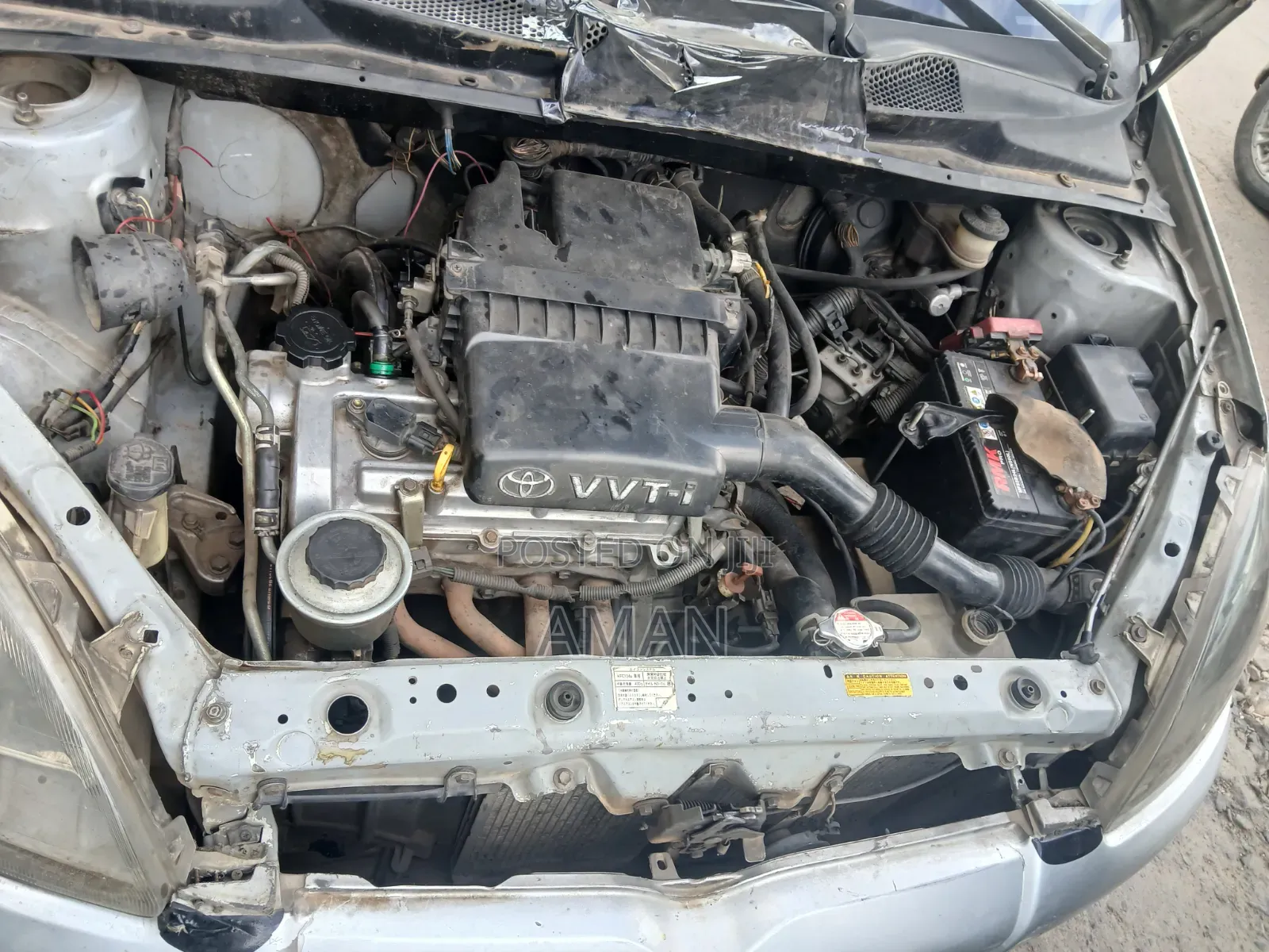 Toyota Vitz 2001 Silver