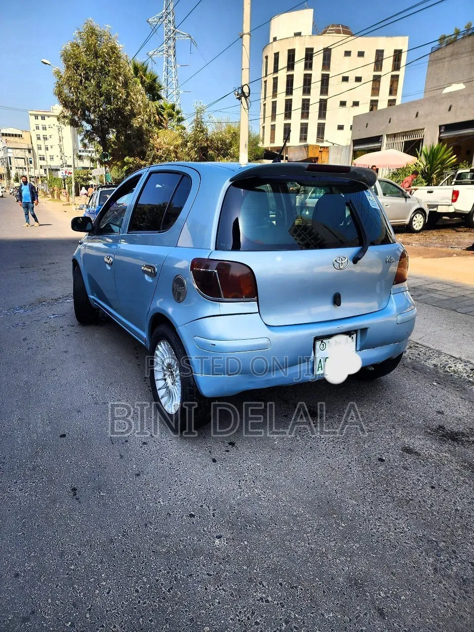 Toyota Vitz 1.0 FWD 3dr 2004 Blue