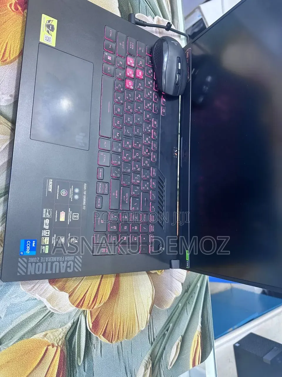 New Laptop Asus TUF Gaming F17 32GB Intel Core i7 SSD 1T