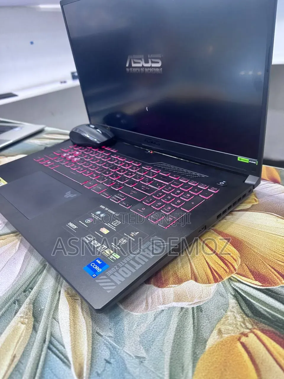 New Laptop Asus TUF Gaming F17 32GB Intel Core i7 SSD 1T