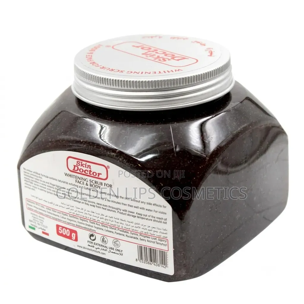 Skin Doctor Coffee Whitening Scrub Face and Body 500ml