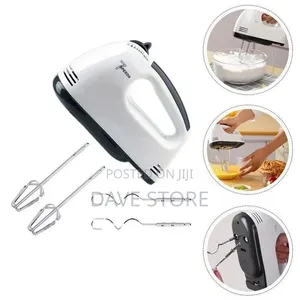 Hand Mixer የእንቁላል እና ሊጥ እንዲሁም ክሬም ለማዘጋጀት