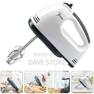 Hand Mixer የእንቁላል እና ሊጥ እንዲሁም ክሬም ለማዘጋጀት