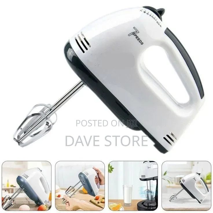 Hand Mixer የእንቁላል እና ሊጥ እንዲሁም ክሬም ለማዘጋጀት