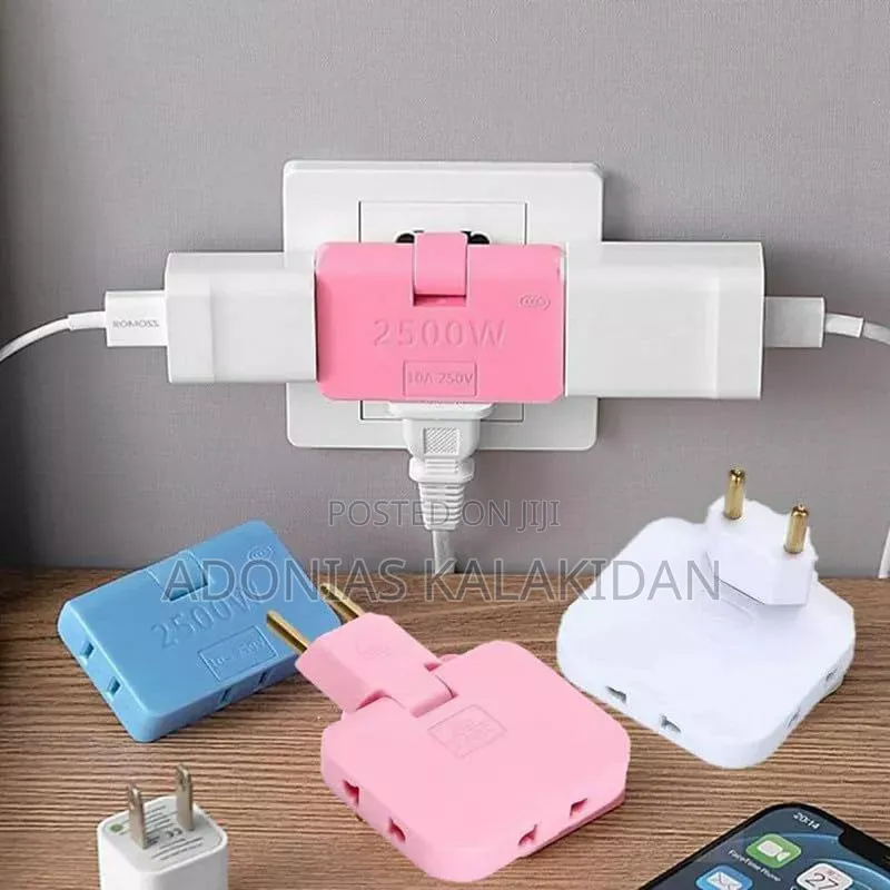 3in1 Rotatable Outlet Extender
