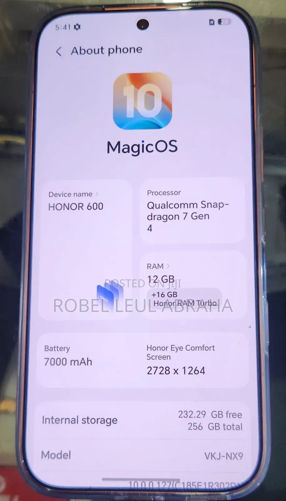 New Honor 600 256 GB