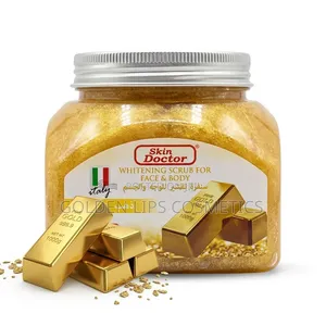Skin Doctor Gold Whitening Scrub Face and Body 500ml