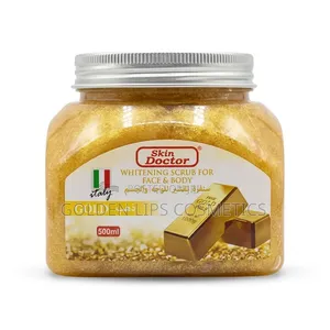 Skin Doctor Gold Whitening Scrub Face and Body 500ml