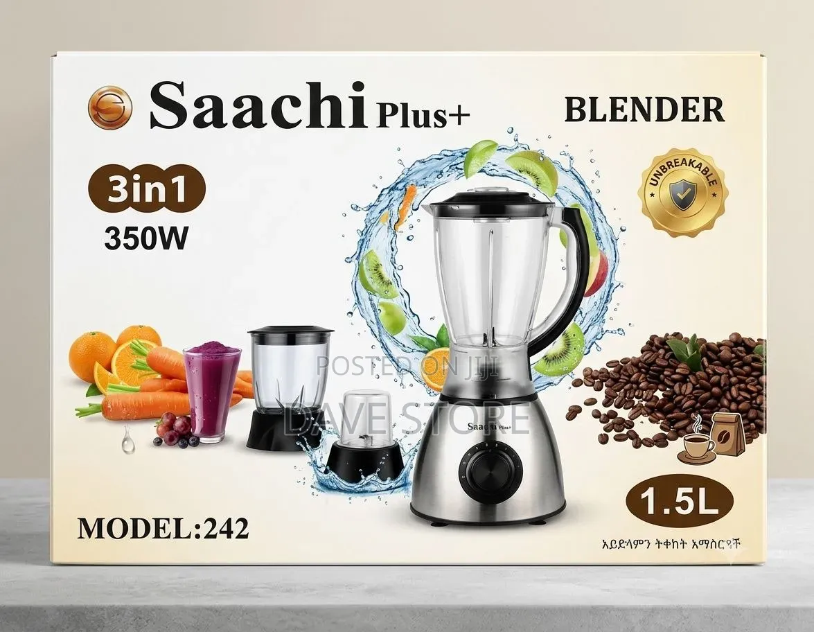 Saachi 3 in 1 Blender and Grinder