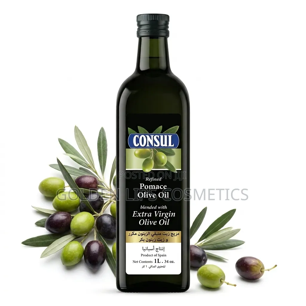 Consul Refined Pomace Olive Oil With Extra Virgin Olive Oil 1L