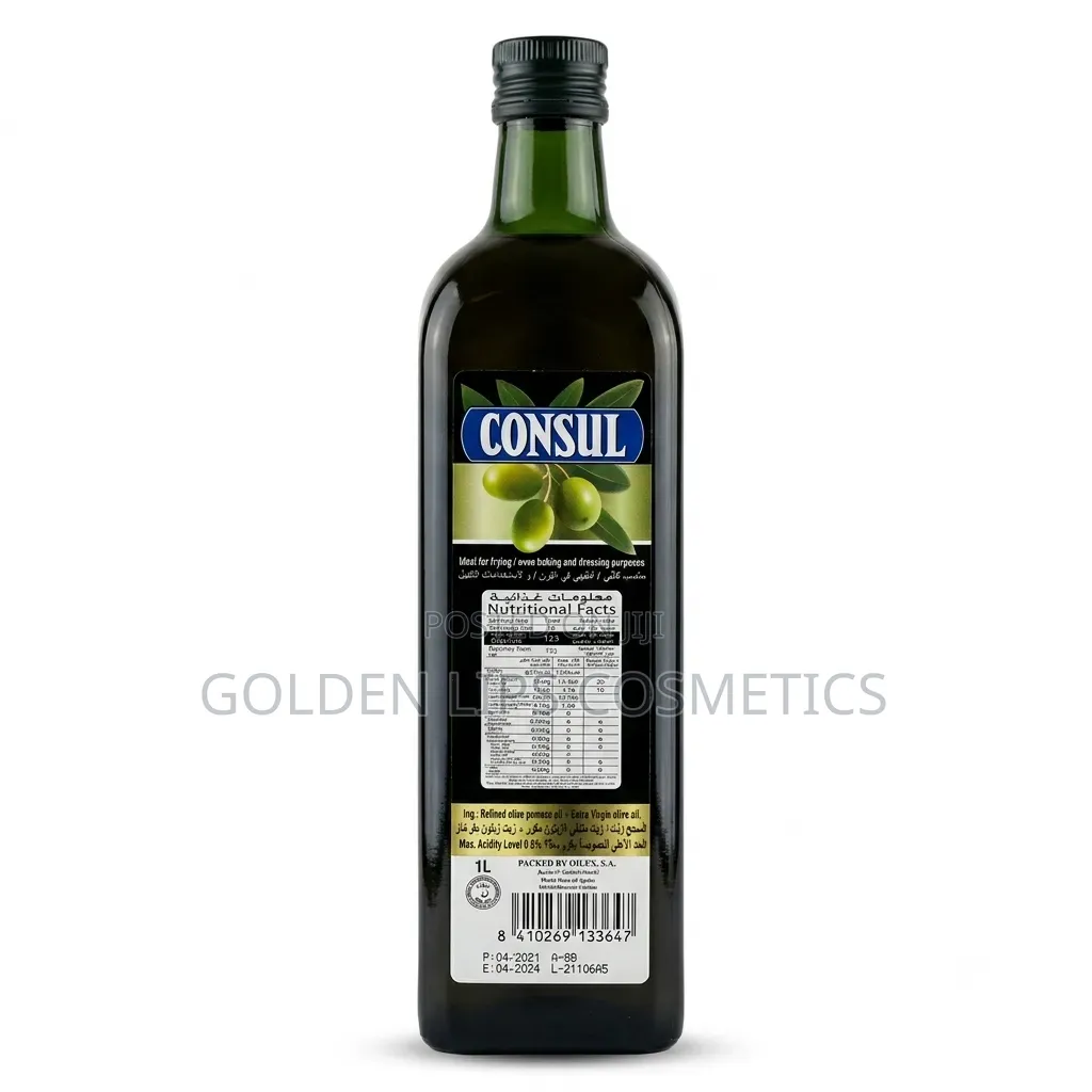 Consul Refined Pomace Olive Oil With Extra Virgin Olive Oil 1L