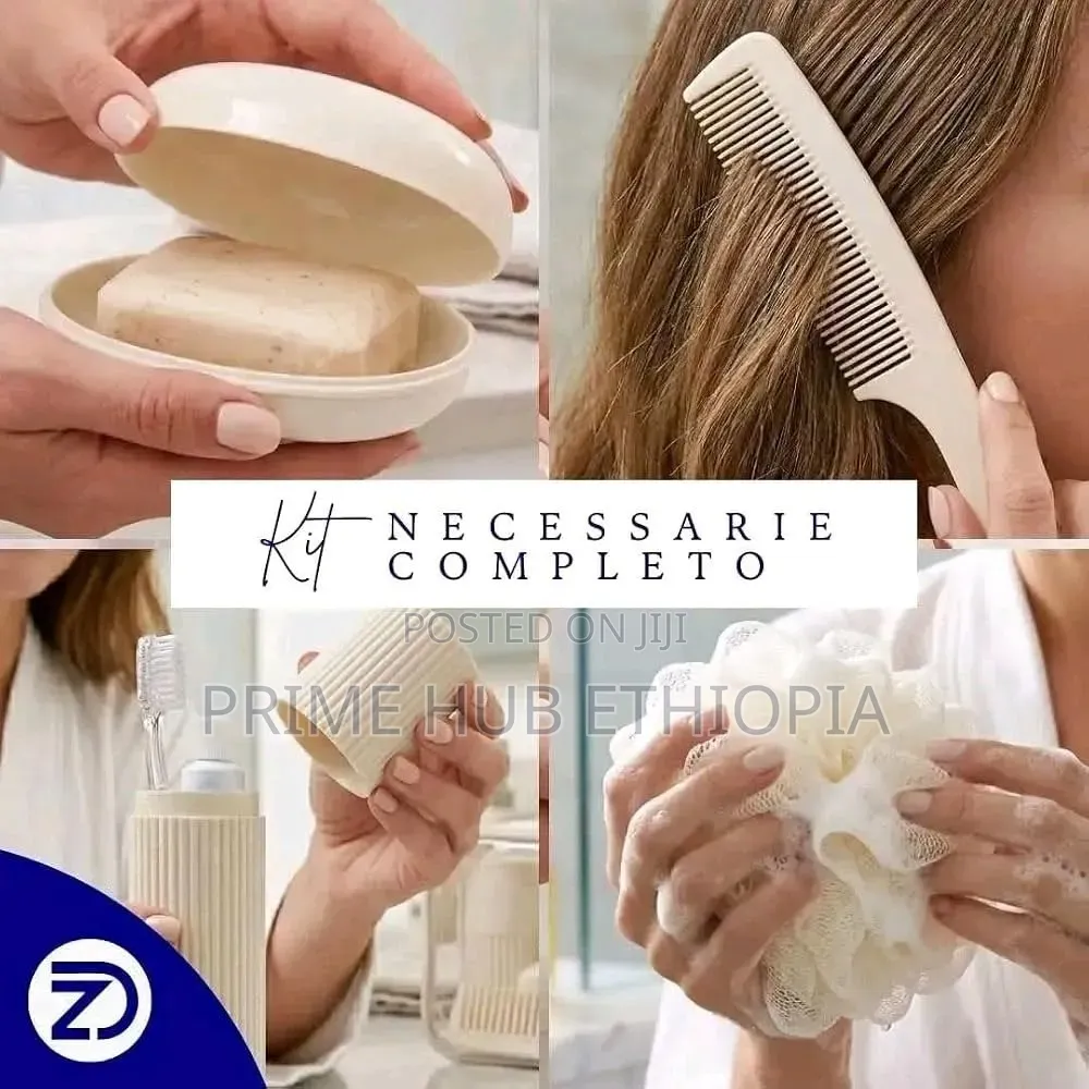 4 in 1 Travel Set የጉዞ ሻንጣችን ውስጥ የምንይዝበት