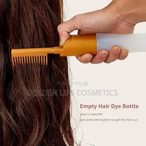 2 in 1 Root Comb Hair Oil and Dye Applicator Bottle