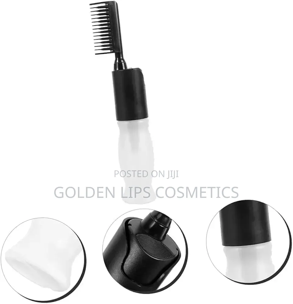 2 in 1 Root Comb Hair Oil and Dye Applicator Bottle