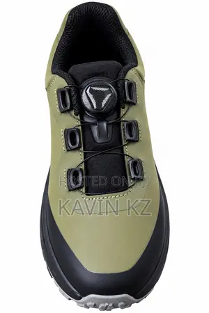Men’s Waterproof Outdoor Hiking Shoes – Olive Green | Vibram Sole