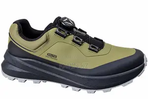 Men’s Waterproof Outdoor Hiking Shoes – Olive Green | Vibram Sole