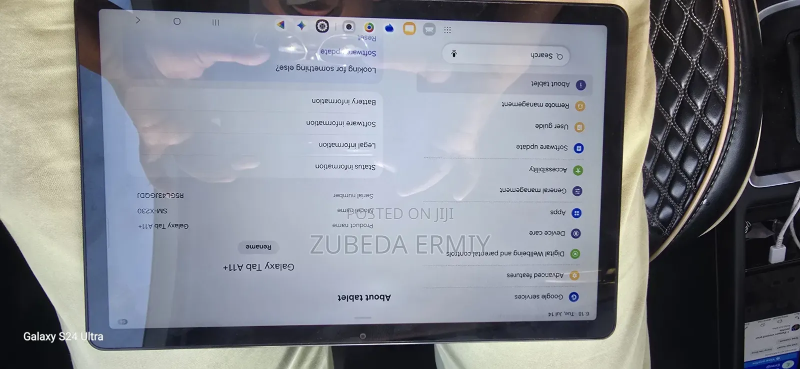 Samsung Galaxy Tab A11+ 128 GB Gray