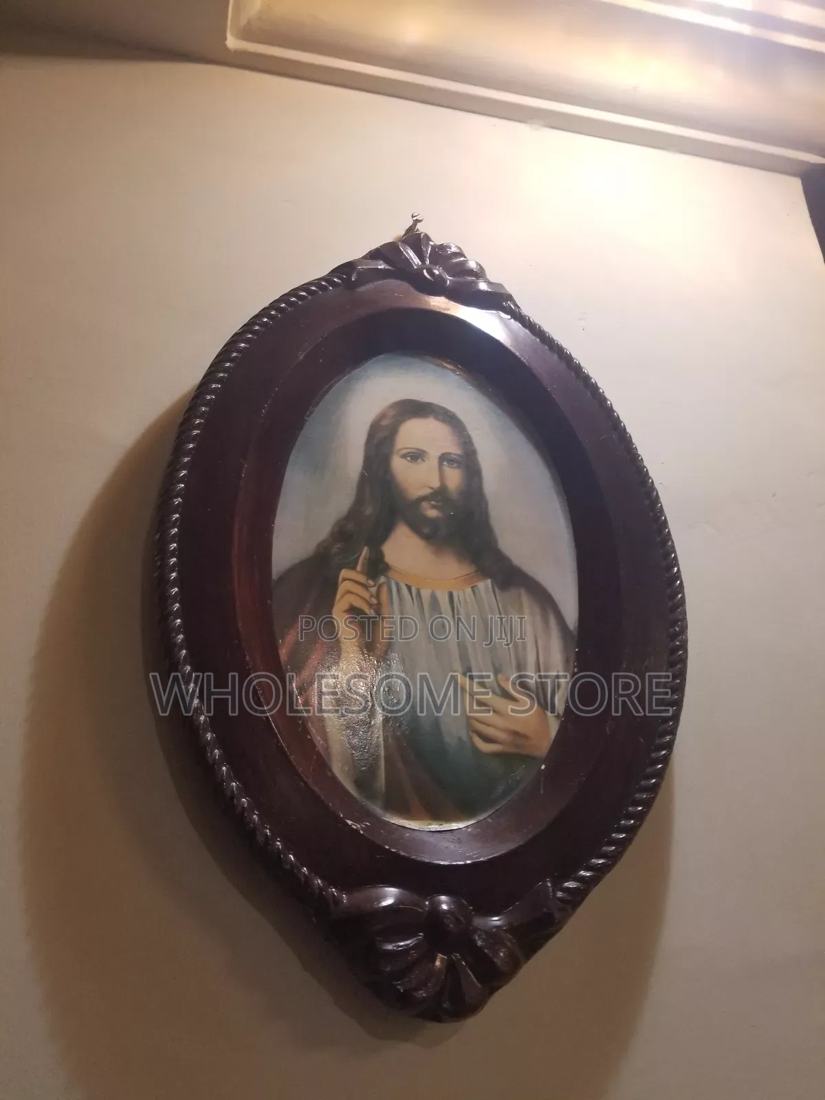 Medhanialem Picture Made With Gypsum