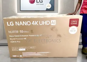 LG 55 Inch TV NU85B Nano UHD Smart – 2026 New Powered by the Α7