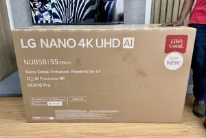 LG TV 55 Inch Nano Uhd Ai Smart TV 2026 Nu85b Α7 Ai Processor