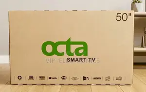 Octa 50 Inch TV Smart Android TV Full HD 1080p Built-in YouTube