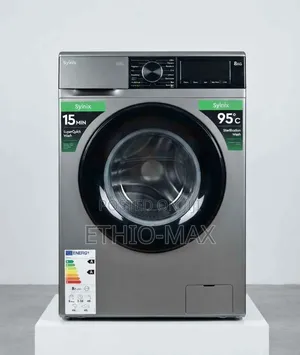 Syinix Washing Machine 8KG Full Automatic – Smart Powerful Cleaning