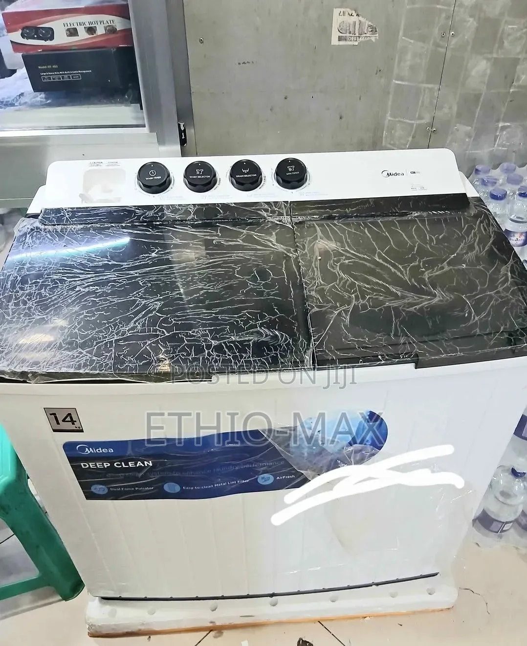 Midea Washing Machine 14KG (Original) – Powerful Cleaning Large
