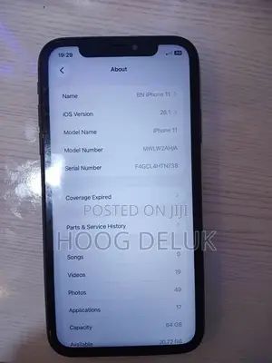 Apple iPhone 11 64 GB Black
