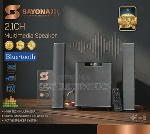 Sayona APPS 2.1 Channel High Tech Multimedia Speaker System