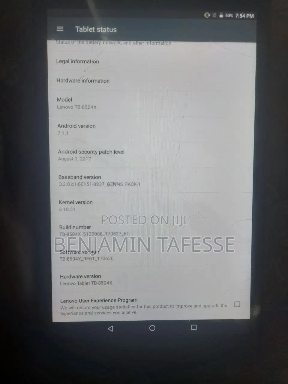 Lenovo Tab 4 8 16 GB Black
