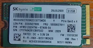 SSD 512 One Cut Nvme