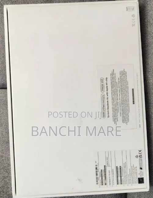 New Laptop Apple MacBook Air 2020 M1 8GB Apple M1 SSD 256GB