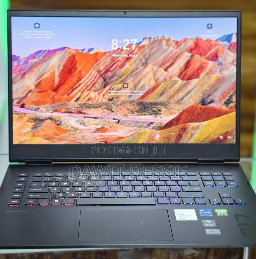 New Laptop HP Omen 17 16GB Intel Core i7 SSD 1T