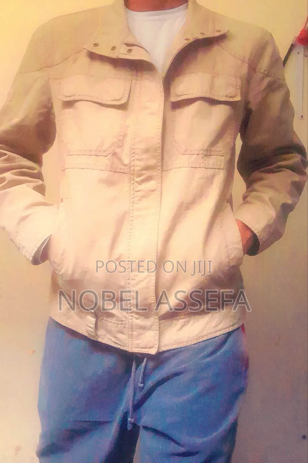 Mens Light Brown Jacket