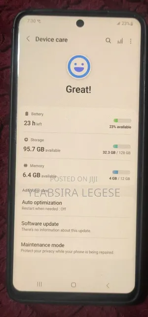 New Samsung Galaxy S20 Ultra 5G 128 GB Black