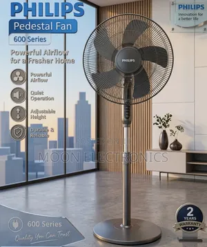 Philips Standing Fan – 600 Series | Powerful Quiet Cooling! 