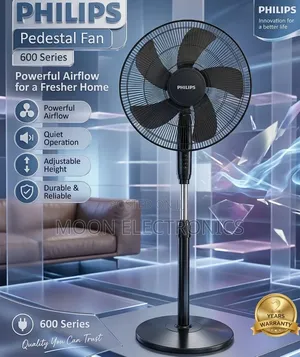 Philips Standing Fan – 600 Series | Powerful Quiet Cooling! 