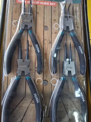 TOTAL 4PCS Circlip Pliers Set | 180mm Professional Hand Tools