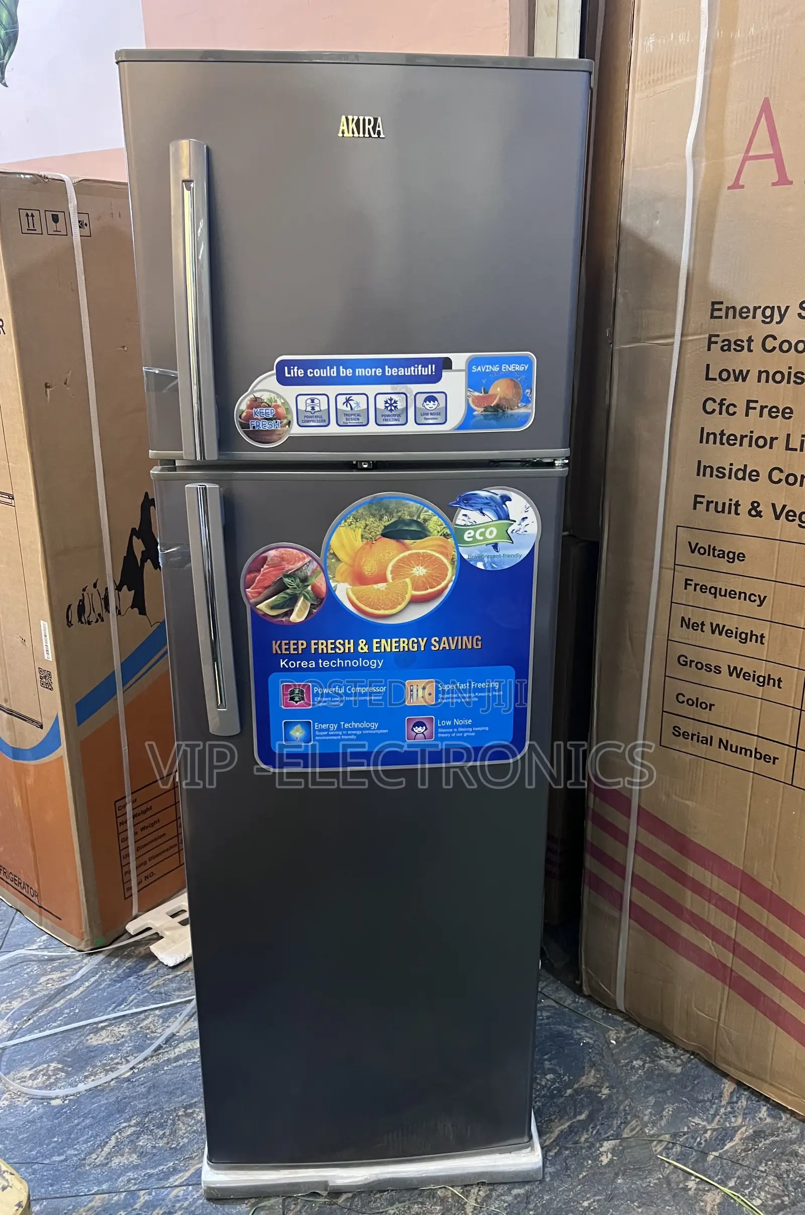 Akira Refrigerator 270– Spacious Energy Efficient