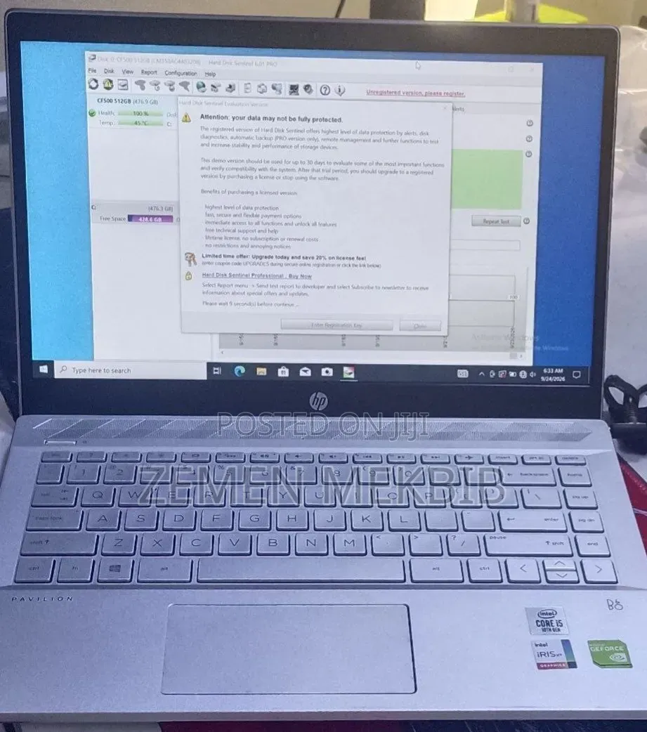 New Laptop HP Pavilion 15 16GB Intel Core i5 SSD 512GB