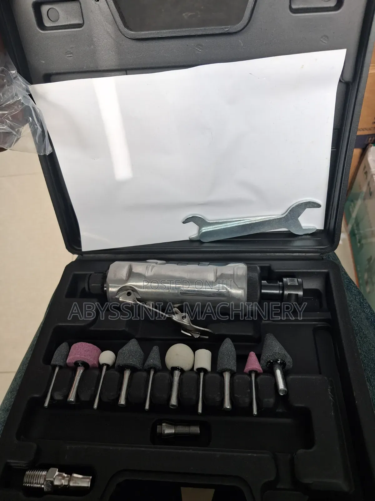 Air Die Grinder Kit With Grinding Stones | Professional Air Tool Set