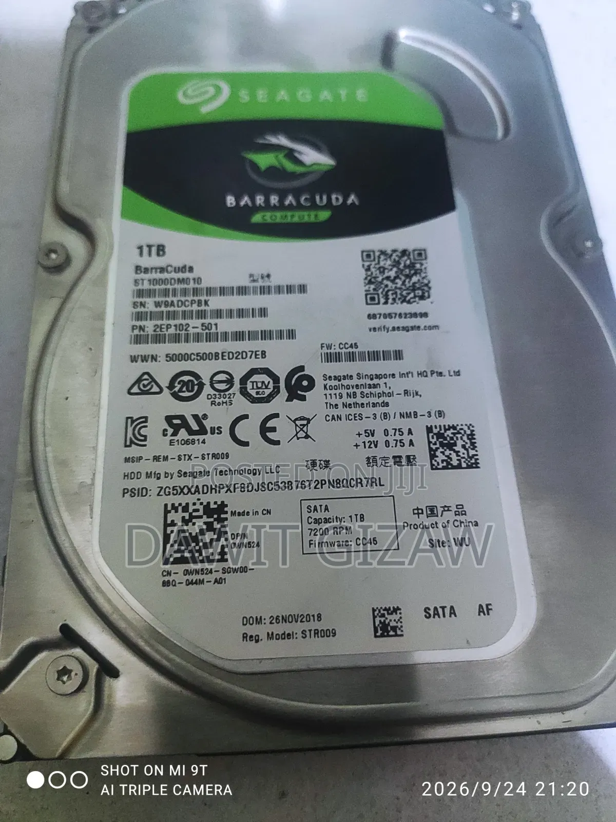 Seagate Harddisk