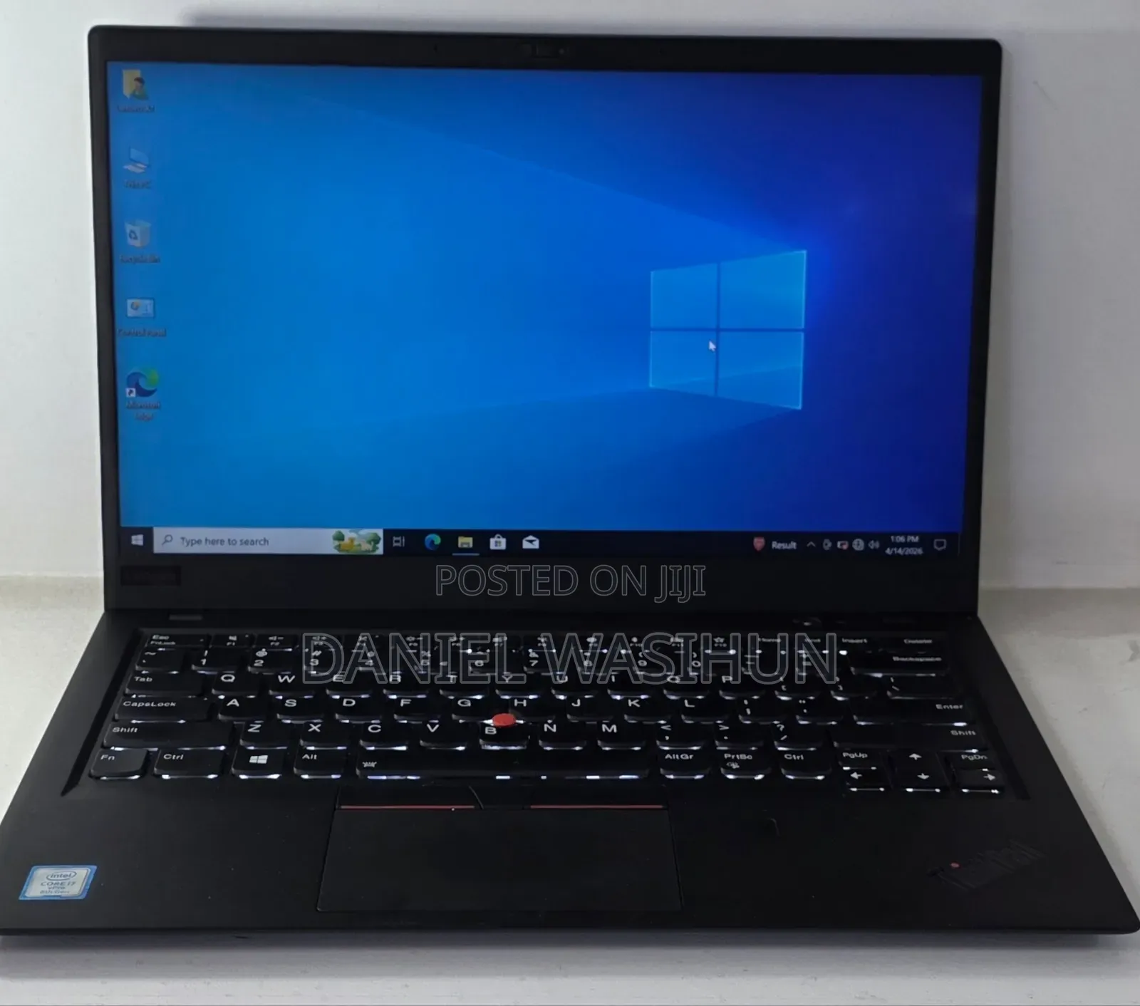 New Laptop Lenovo ThinkPad X1 Carbon 16GB Intel Core i7 SSD 512GB