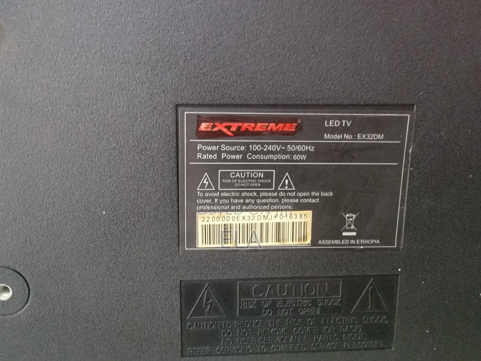 Extreme 32 Inch LED TV EX32DM