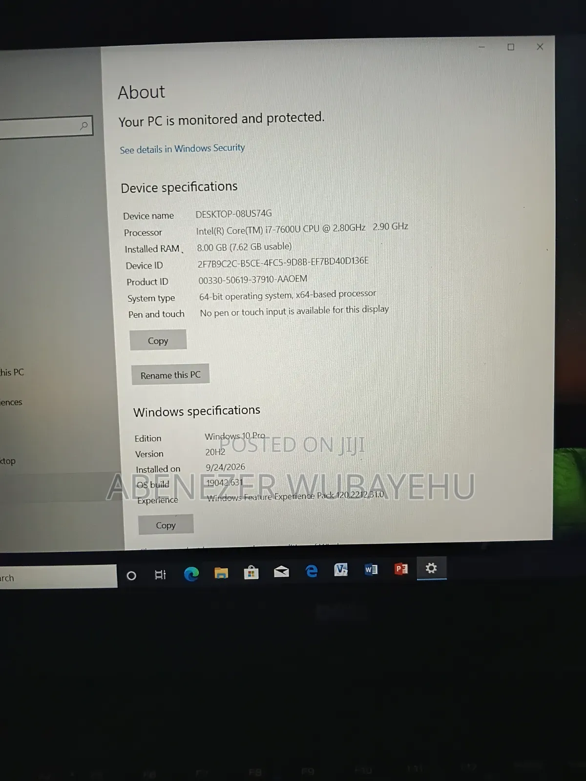 Laptop Dell Latitude 5580 8GB Intel Core i7 SSD 128GB