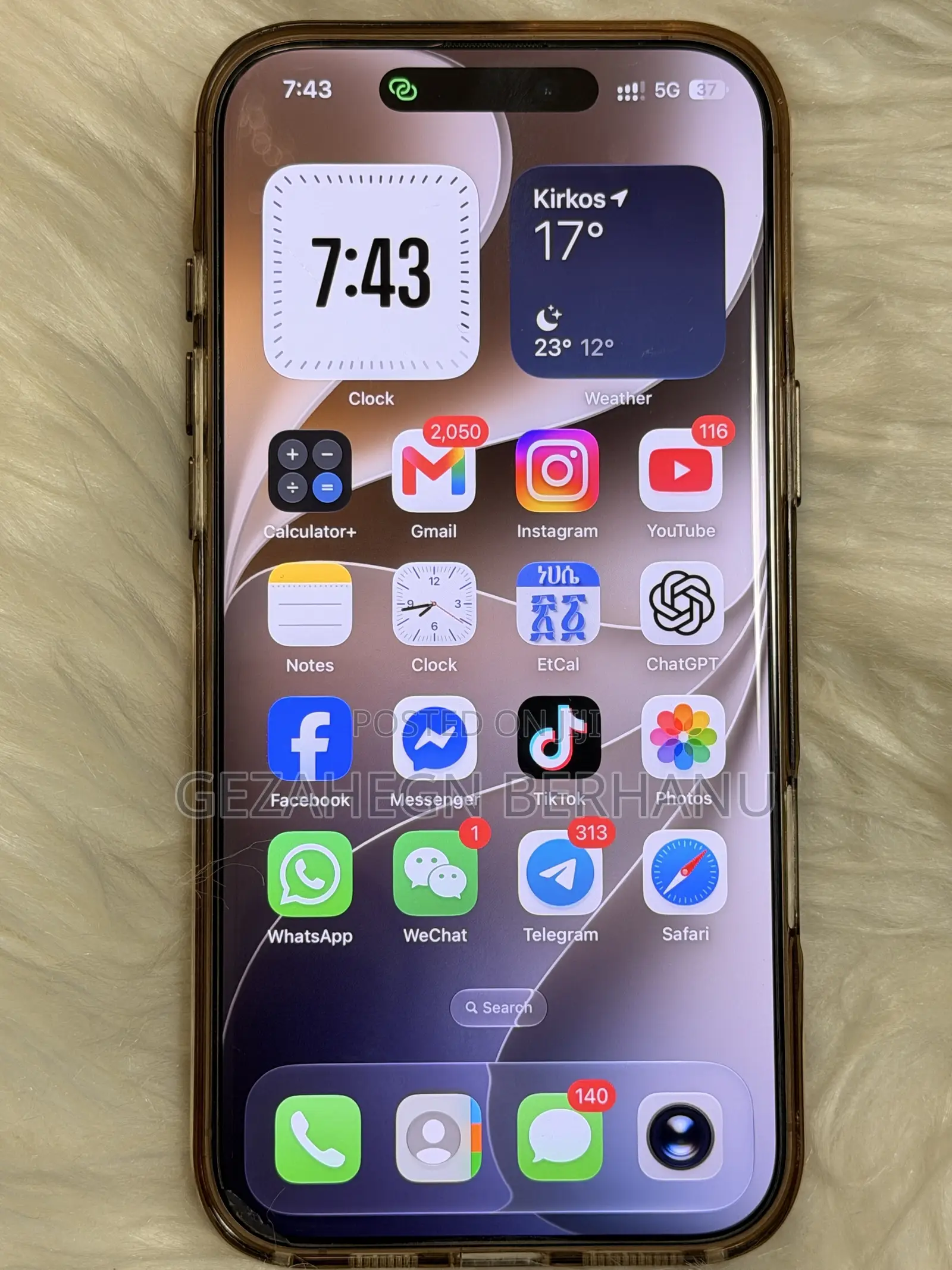 Apple iPhone 16 Pro Max 256 GB Rose Gold